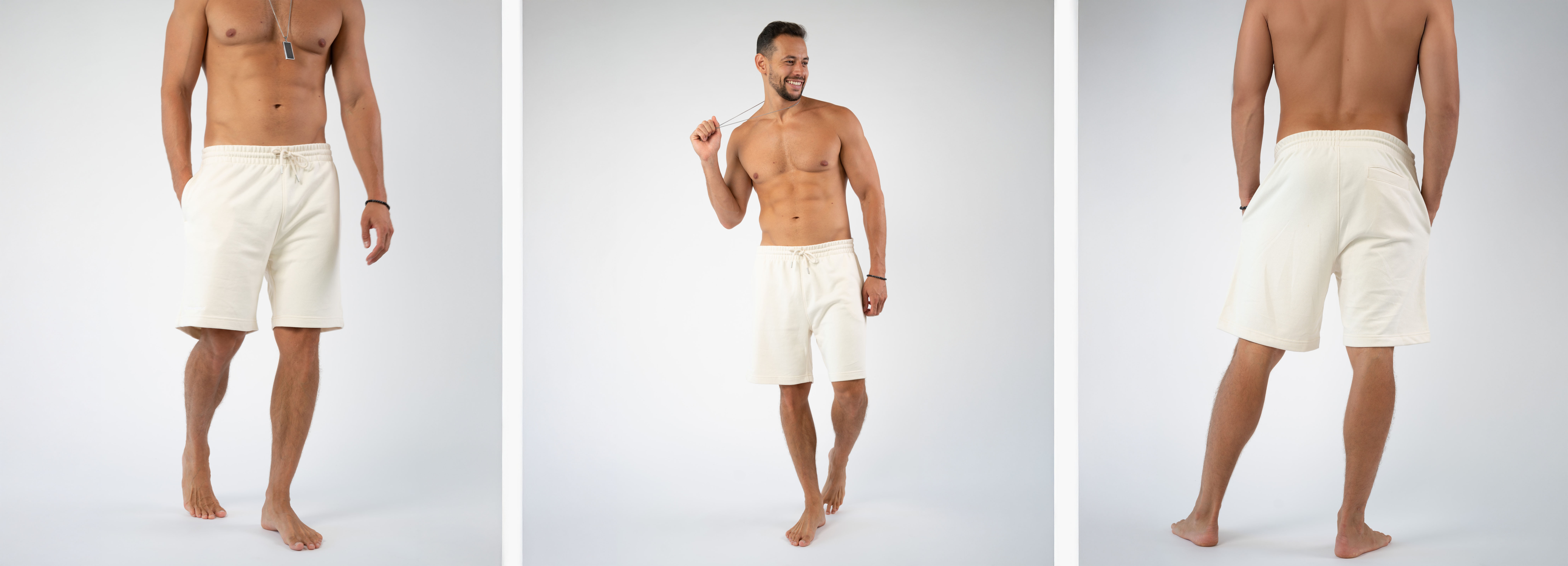 béžové kratasy